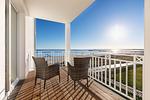 Balkon 2 mit Blick auf die Ostsee - Apartmentanlage Meerblickvilla 2-22 - Top-Hundeurlaub