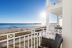 Balkon mit Blick auf die Ostsee - Apartmentanlage Meerblickvilla 2-23 - Top-Hundeurlaub