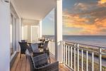 Balkon mit Blick auf die Ostsee - Apartmentanlage Meerblickvilla 2-24 - Top-Hundeurlaub