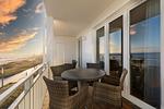Balkon mit Zugang zum Wohn-/Essbereich - Apartmentanlage Meerblickvilla 2-24 - Top-Hundeurlaub