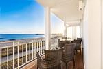 Balkon mit Blick auf die Ostsee - Apartmentanlage Meerblickvilla 2-25 - Top-Hundeurlaub