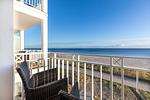 Balkon mit Ostseeblick - Apartmentanlage Meerblickvilla 2-26 - Top-Hundeurlaub