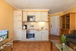 Küchenzeile mit Backofen - Apartmenthaus Atlantik 303 - Top-Hundeurlaub
