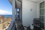 Balkon mit Gartenmöbeln - Apartmenthaus Atlantik 303 - Top-Hundeurlaub