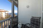 Balkon mit Gartenmöbeln - Apartmenthaus Atlantik 303 - Top-Hundeurlaub
