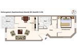 Grundriss - Apartmenthaus Atlantik 303 - Top-Hundeurlaub