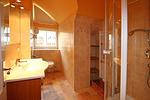 Badezimmer mit Dusche - Dünenschloss 2-25 - Top-Hundeurlaub