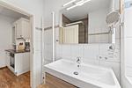 Badezimmer mit Dusche im kbds3-05, Dünenschloss in Kühlungsborn - Dünenschloss 3-05 - Top-Hundeurlaub
