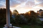 Ausblick vom Balkon / Sonnenuntergang im kbat318, Apartmenthaus Atlantik 318 in Kühlungsborn - Apartmenthaus Atlantik 318 - Top-Hundeurlaub