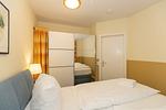 Schlafzimmer mit Doppelbett - Meeresblick 219 - Top-Hundeurlaub
