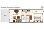 Grundriss - Meeresblick 219 - Top-Hundeurlaub