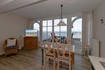 Wohn-Essbereich mit Esstisch - Meeresblick 226 - Top-Hundeurlaub