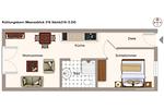 Grundriss - Meeresblick 316 - Top-Hundeurlaub