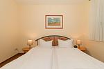 Schlafzimmer mit Doppelbett - Meeresblick 321 - Top-Hundeurlaub