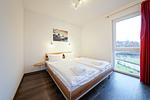 Schlafzimmer mit Doppelbett - NordseeResort Friesland 51-1-S - Top-Hundeurlaub