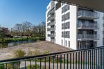 Balkon mit Gartenmöbeln - NordseeResort Friesland 51-1-S - Top-Hundeurlaub