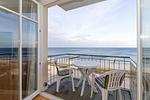 Balkon mit Gartenmöbeln - Meeresblick 421 - Top-Hundeurlaub