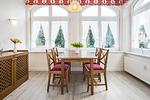 Wohn-Essbereich mit Esstisch und Sitzgelegenheit - Villa Aegir 101 - Top-Hundeurlaub
