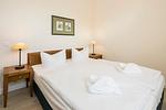 Schlafzimmer mit Doppelbett - Villa Aegir 101 - Top-Hundeurlaub