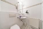 Badezimmer mit Waschtisch - Hus Inselkieker 218  - Top-Hundeurlaub