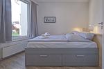 Schlafzimmer mit Doppelbett - Sünnslag 36-1 - Top-Hundeurlaub