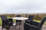 Terrasse mit Sitzgelegenheiten - Sünnslag 36-1 - Top-Hundeurlaub