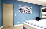 Schlafzimmer mit Doppelbett - Strand-Park 333 - Top-Hundeurlaub