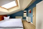 Schlafzimmer mit Doppelbett - Strand-Park 333 - Top-Hundeurlaub