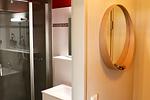 Badezimmer mit Dusche - Strand-Park 333 - Top-Hundeurlaub