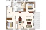 Grundriss - NordseeResort Friesland 52-3-N - Top-Hundeurlaub