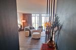 Wohn-Essbereich mit Couch - Resort Deichgraf 31-18 - Top-Hundeurlaub