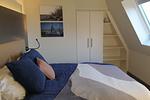 Schlafzimmer mit Doppelbett - Resort Deichgraf 31-18 - Top-Hundeurlaub