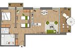 Grundriss - DünenResort Binz 127 - Top-Hundeurlaub