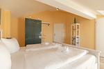 Schlafzimmer mit Doppelbett - Apartment-Residenz Ostseestrand 32 - Top-Hundeurlaub