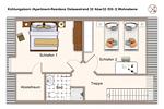 Grundriss - Apartment-Residenz Ostseestrand 32 - Top-Hundeurlaub