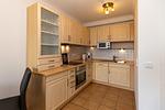 Küchenzeile mit Backofen - Apartment-Residenz Ostseestrand 34 - Top-Hundeurlaub