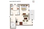 Grundriss der Ferienwohnung Seehof201 - Seehof 201 - Top-Hundeurlaub
