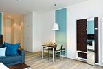 Wohn/ Essbereich mit Esstisch - Aparthotel Anna Düne 0-11 - Top-Hundeurlaub