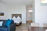 Wohn/ Essbereich - Aparthotel Anna Düne 2-29 - Top-Hundeurlaub