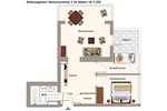Grundriss - Dünenschloss 1-16 - Top-Hundeurlaub