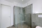 Badezimmer mit Dusche - Aparthotel Anna Düne 2-33 - Top-Hundeurlaub