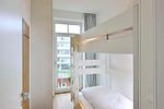Schlafzimmer mit Etagenbett - Aparthotel Anna Düne 2-38 - Top-Hundeurlaub