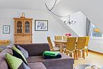 Wohn-Essbereich mit Couch - Sünnslag 23 - Top-Hundeurlaub
