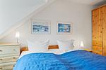 Schlafzimmer mit Doppelbett - Sünnslag 23 - Top-Hundeurlaub