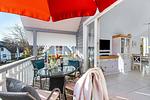 Balkon mit Gartenmöbeln - Ostseepark Rügen 21 - Top-Hundeurlaub