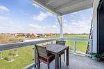 Balkon mit Gartenmöbeln - Resort Deichgraf 31-13 - Top-Hundeurlaub