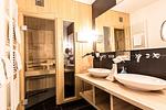 Badezimmer mit Dusche - Resort Deichgraf 31-09 - Top-Hundeurlaub
