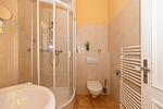 Badezimmer mit Dusche - Apartmenthaus Atlantik 006 - Top-Hundeurlaub