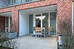 Überdachte Terrasse mit Sitzgelegenheit - Apartmentvilla Anna See 1-05 - Top-Hundeurlaub