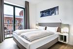 Schlafzimmer mit Doppelbett - Krusespeicher 4-52 - Top-Hundeurlaub